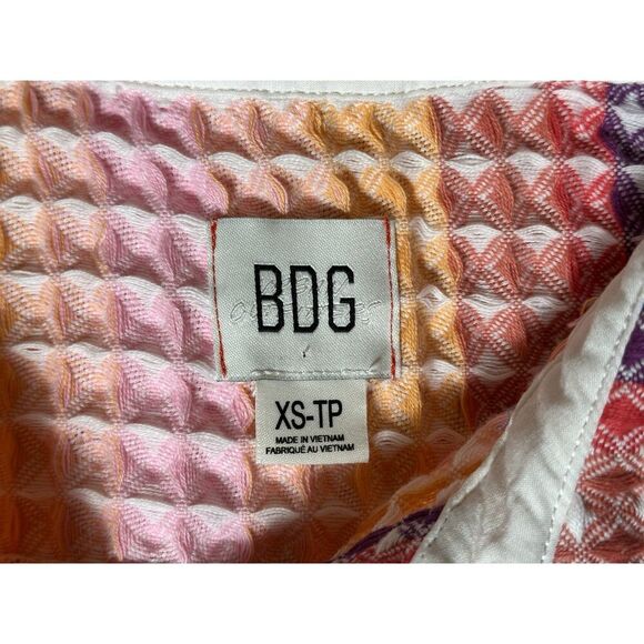 BDG Stanley Waffle Knit Oversized Shirt Jacket Size XS - Picture 7 of 8